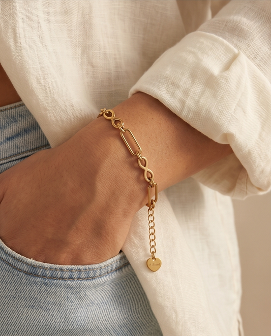 Bracelet Maly Doré en Acier Inoxydable ✨💛