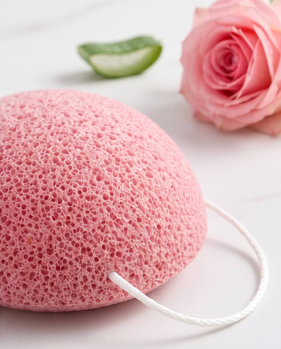 🧼Natuurlijke Konjac gezichtsspons – Zachte & stralende huid