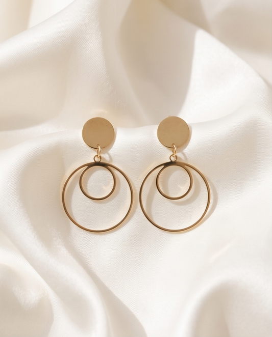 ✨ Boucles Éclipse – L’élégance minimaliste ✨