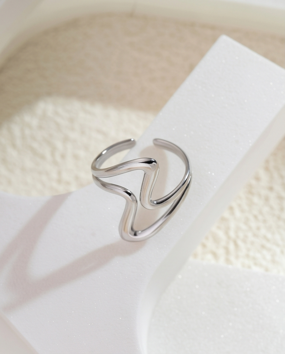 Bague Amora Argentée ✨