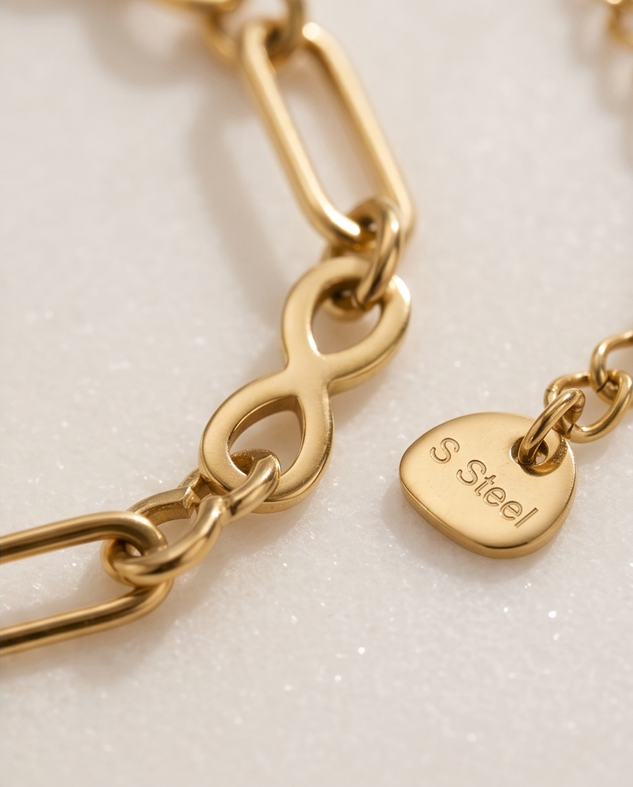 Bracelet Maly Doré en Acier Inoxydable ✨💛