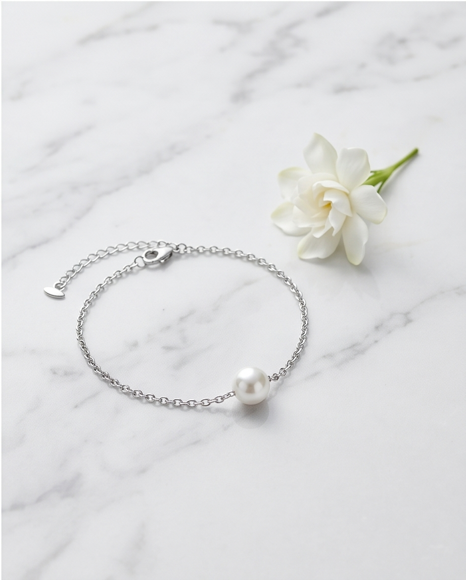 Sieradenset Moon parels & kristallen – Stralende elegantie