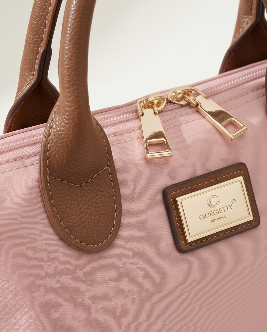 Tas La Balade Mini roze – Nomade elegantie