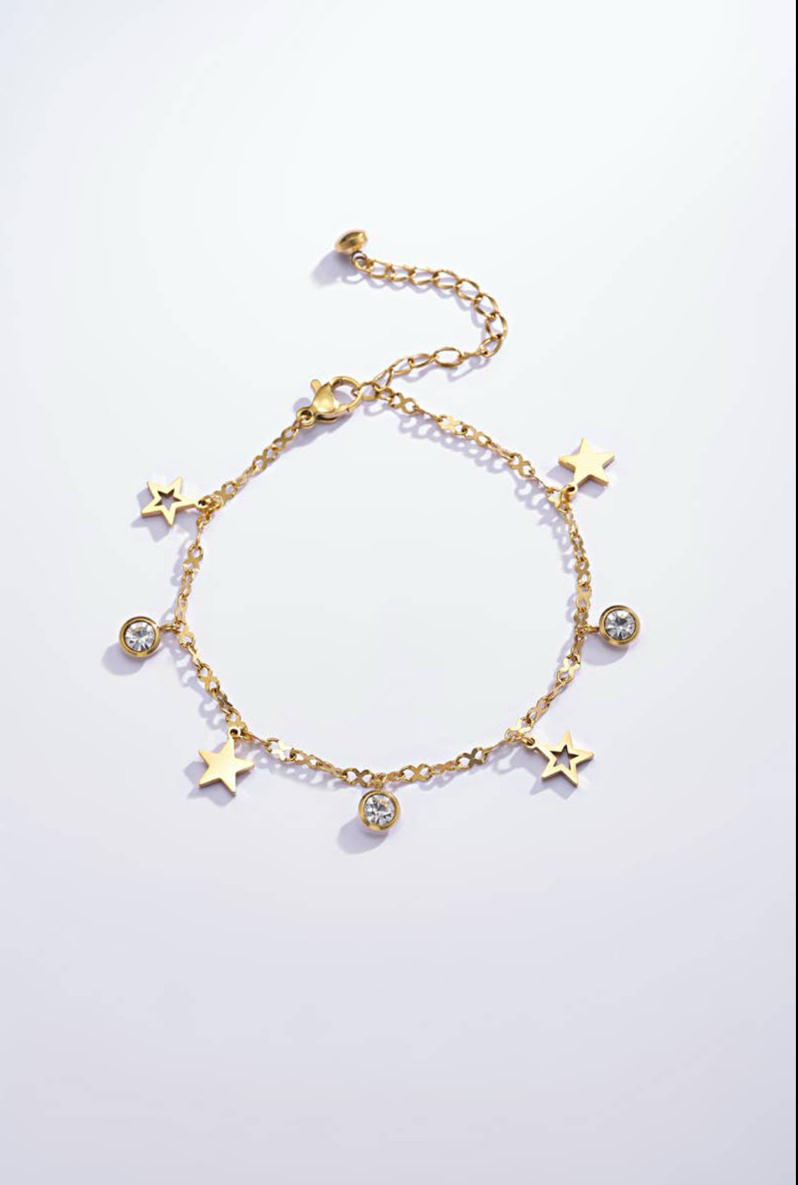 Bracelet mix en acier inoxydable : Or