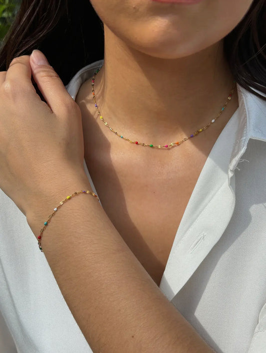 Parure Rita multicolore