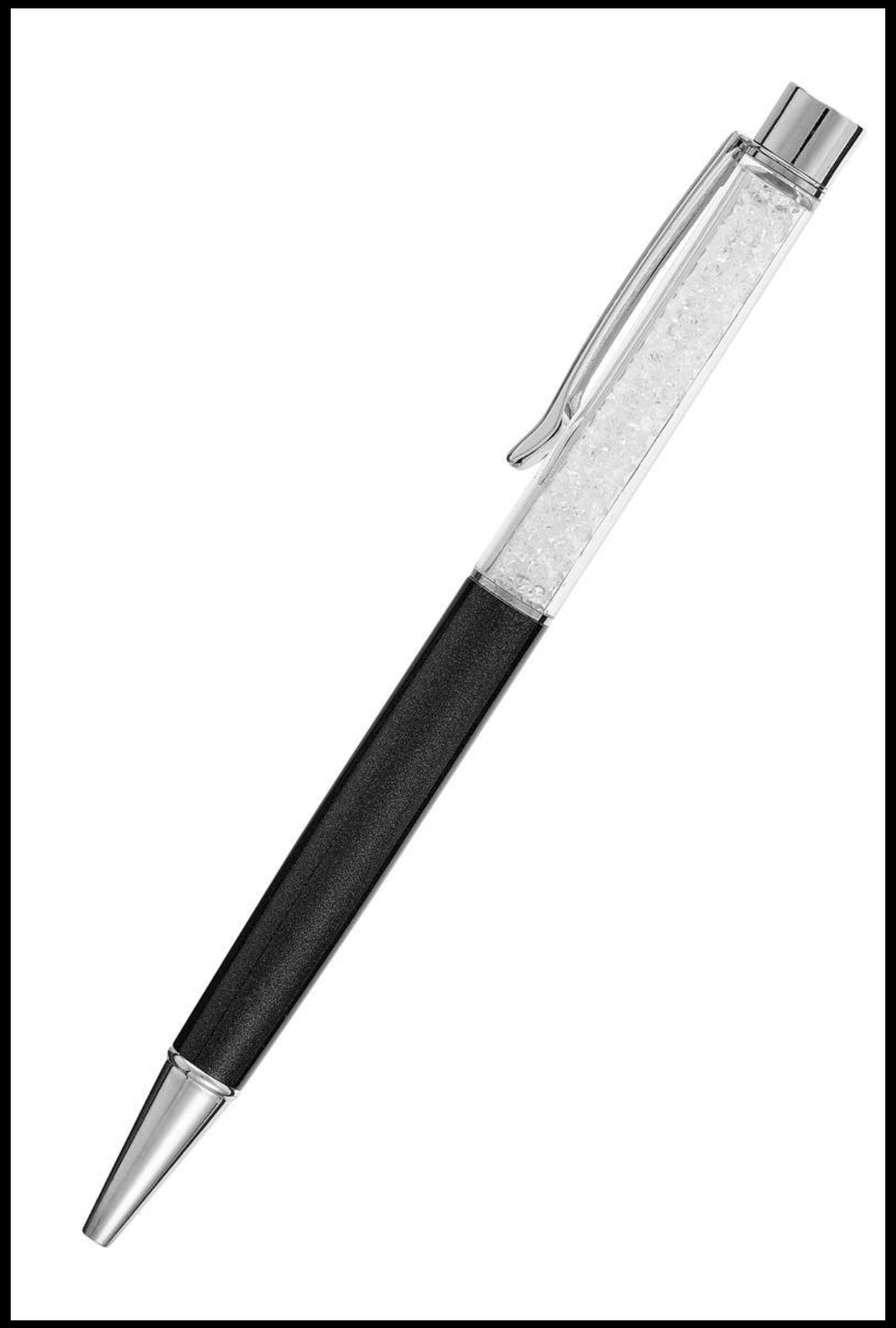 Stylos Cristal de Bohême - Noir