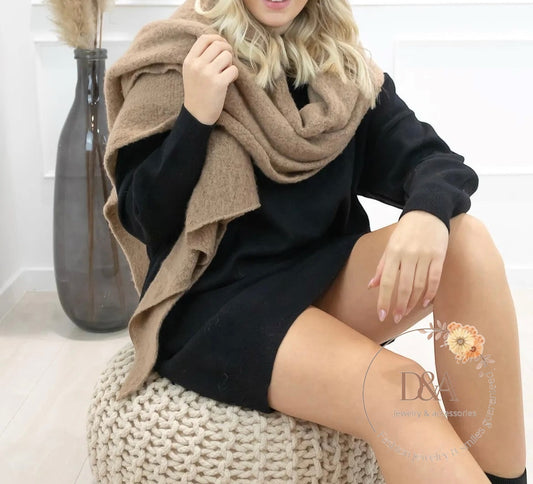 Echarpe Elly : Taupe