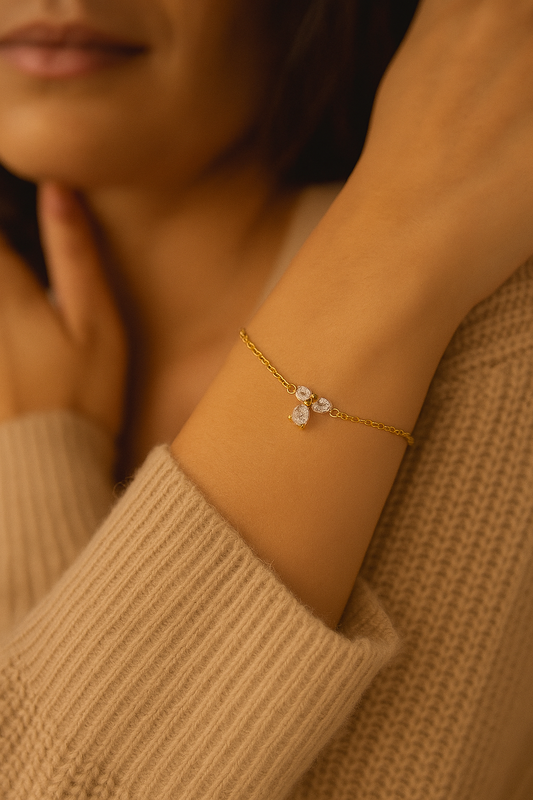 Engelenarmband: goud