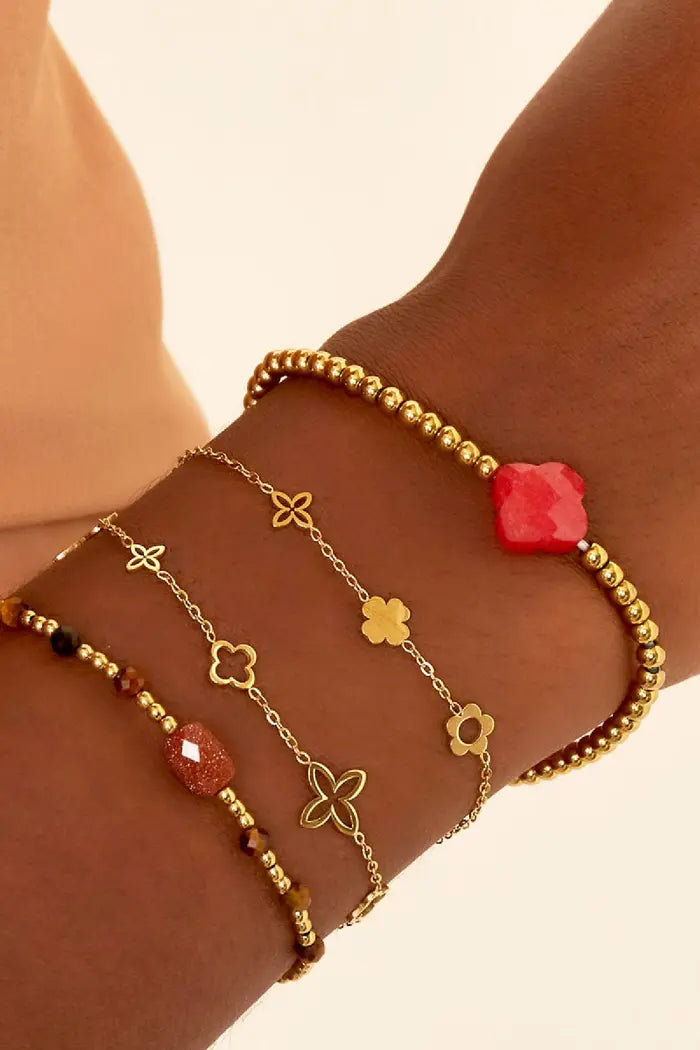Bracelet trèfle