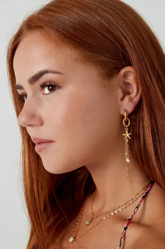 Boucles d’oreilles étoile