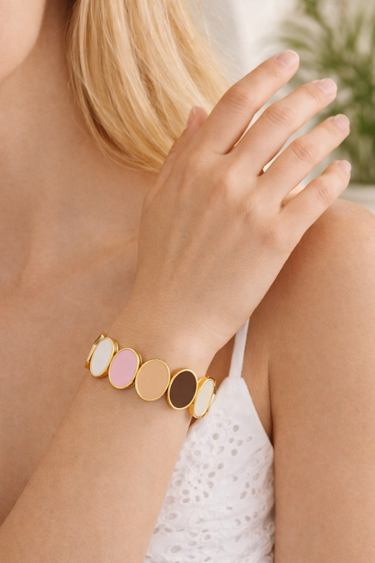 Bracelet Summer coloré: Multicolore