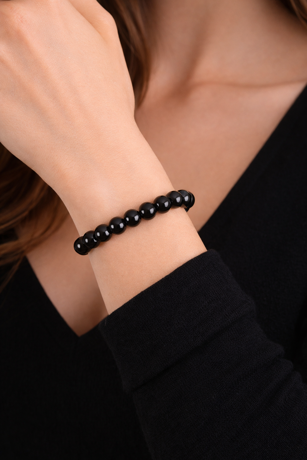 Wortelchakra hematiet kristal edelsteen armband