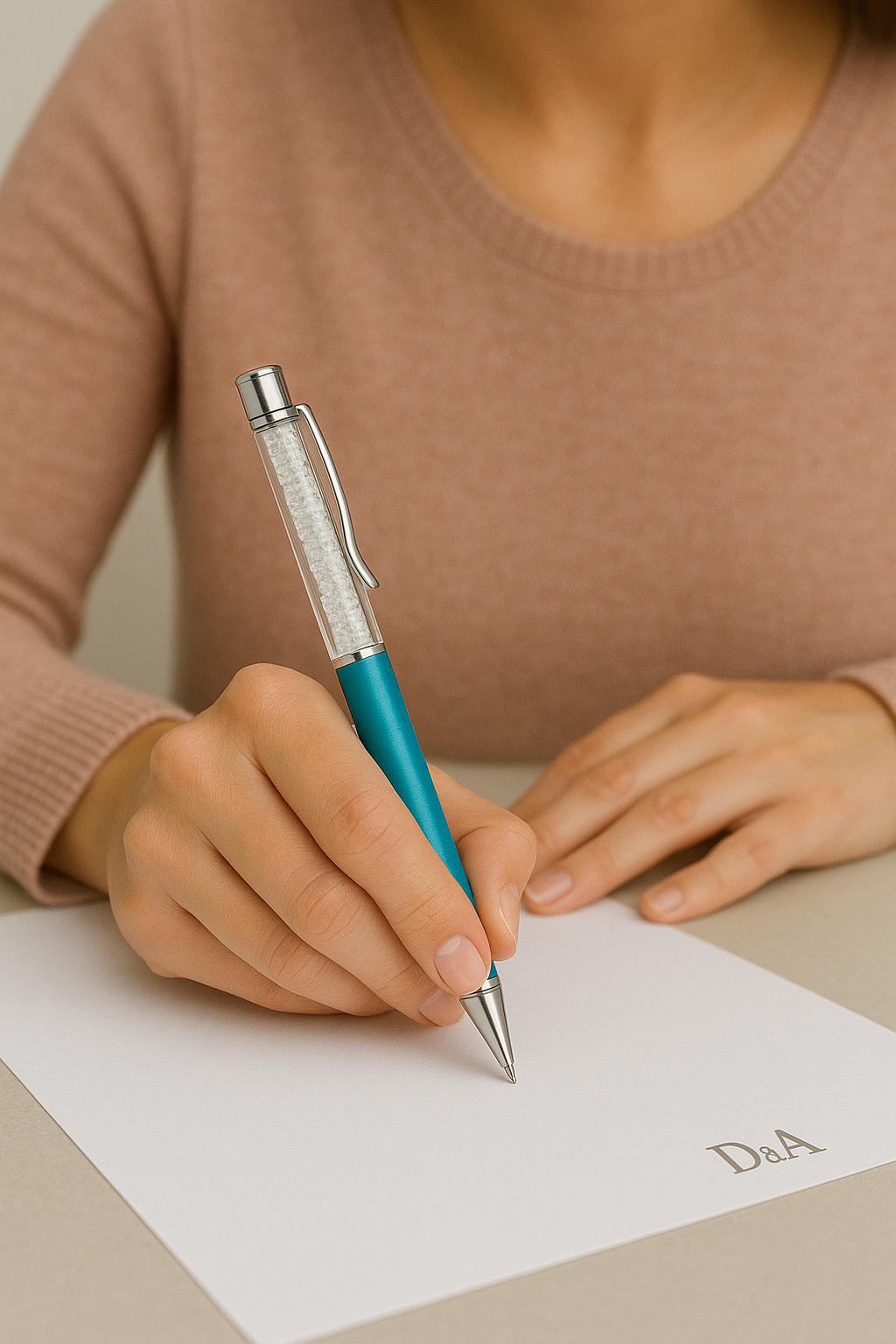 Bohemian Crystal Pen – Refined elegance