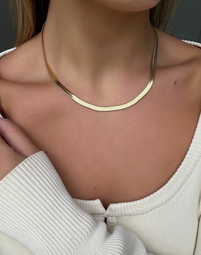 Slangenketting van roestvrij staal – Sensuele elegantie