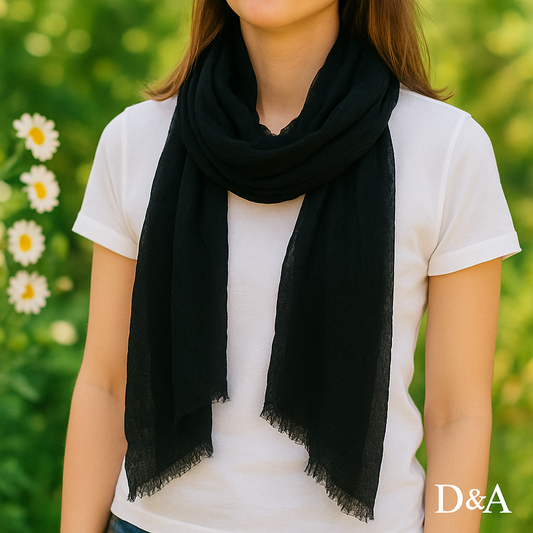 Foulard Eve: Noir