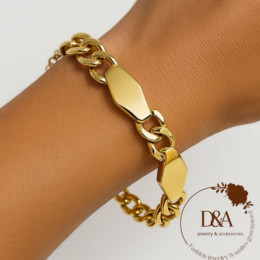 Bracelet Mai: Or