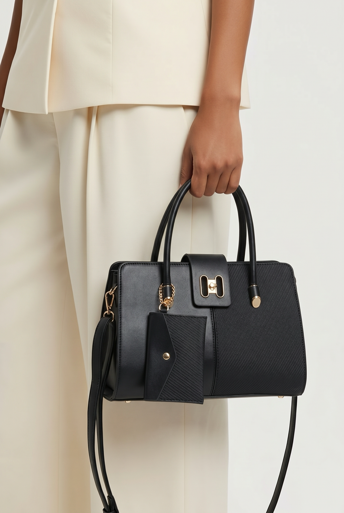 Zwarte Edge-tas – Moderne elegantie