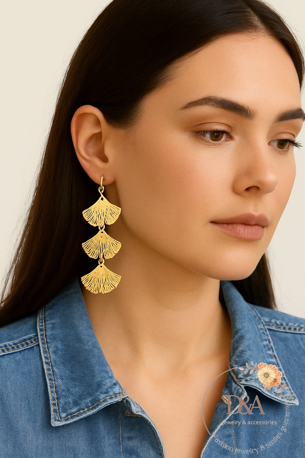 Boucles d'oreilles - Wendina: Gold