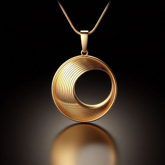 En pré commande: Sélia Collier signature D&A: doré