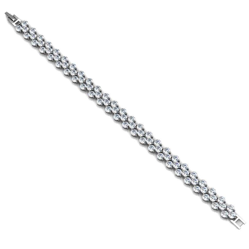 Bracelet Princess - Argenté et Cristal