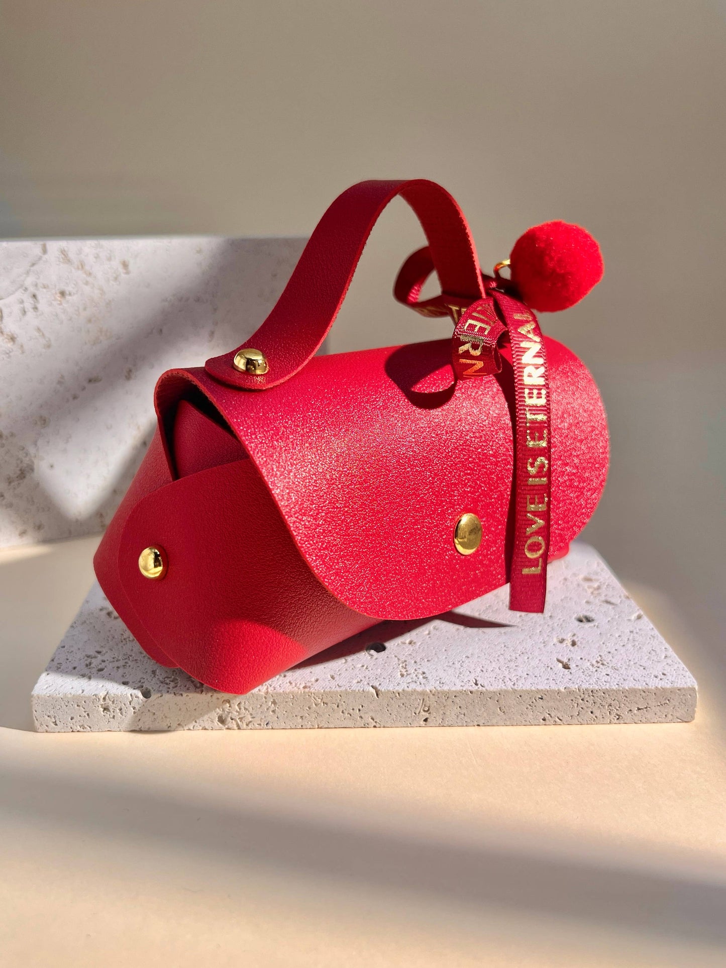 Sac Cadeau Cupidon Chic Rouge Passion