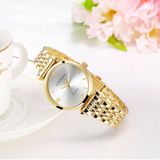 CONTENA Horloge: Goud
