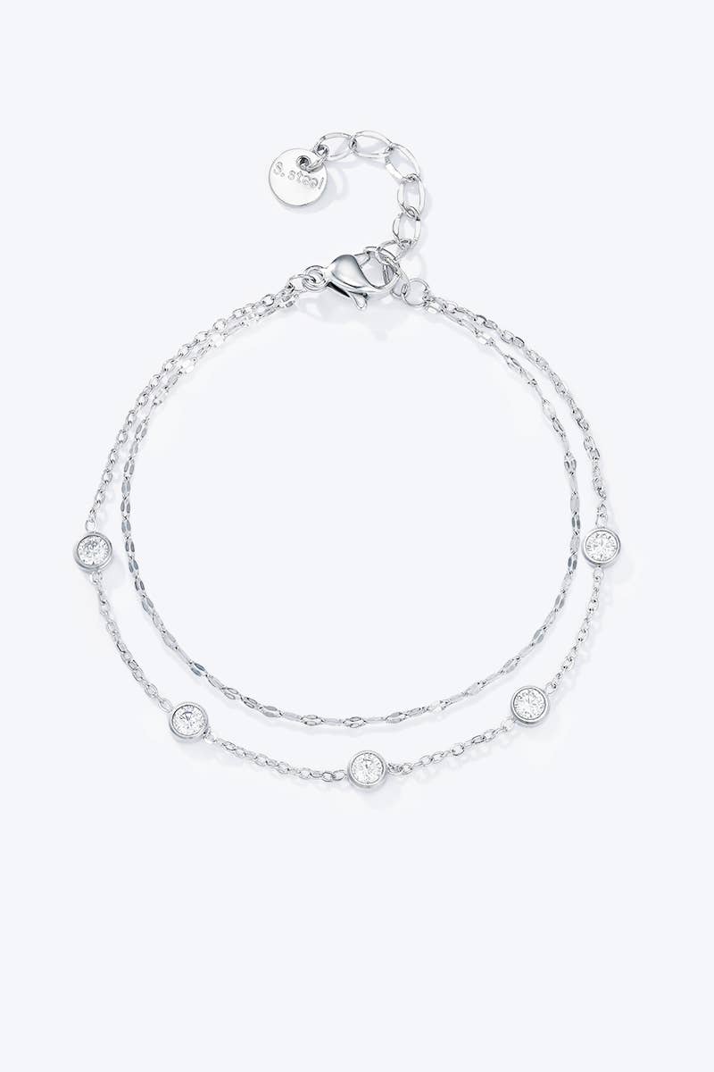 Zilveren Celine-armband