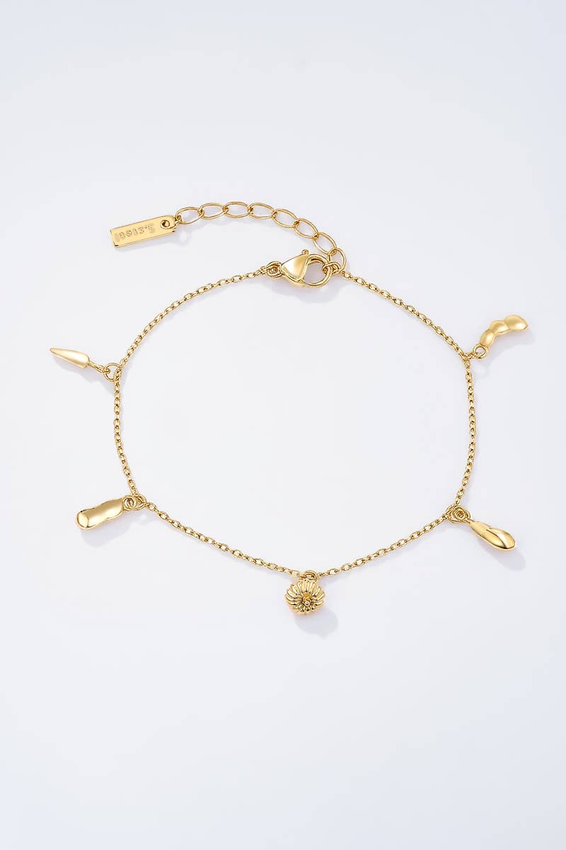 Jasmijn armband: goud