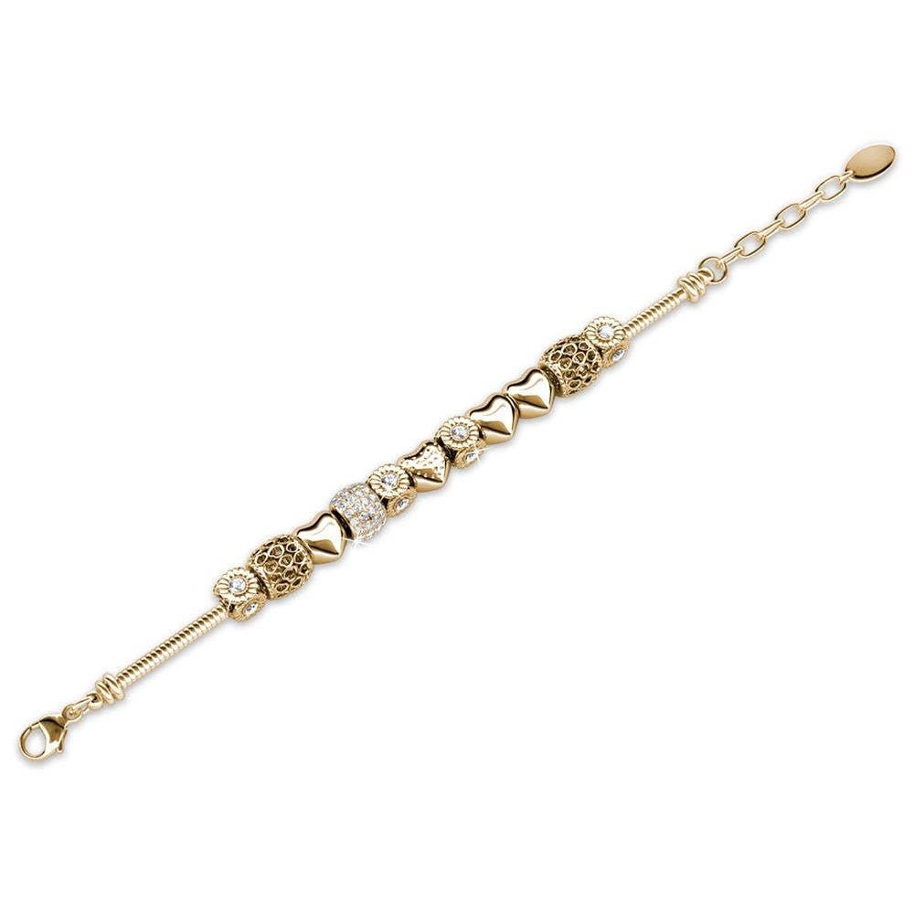 Bracelet Radiant Charm - Doré et Cristal