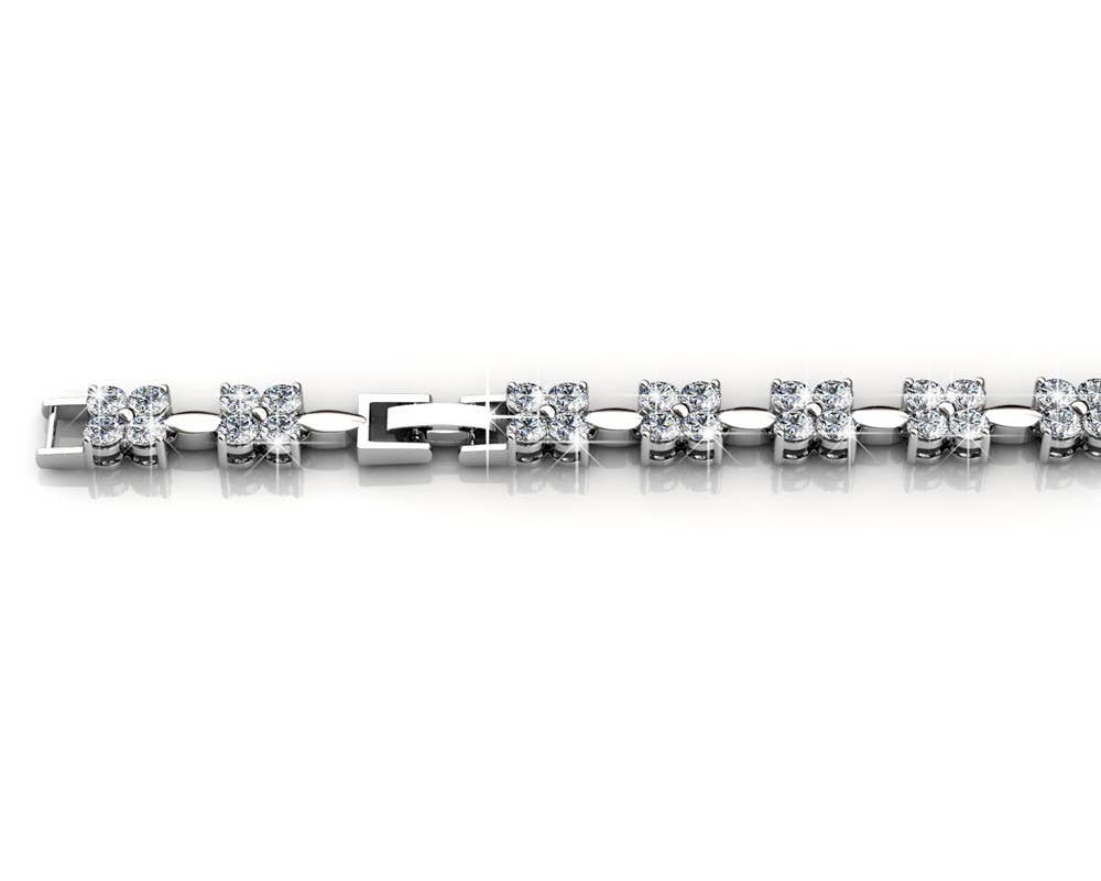 Bracelet Sweet - Argenté et Cristal
