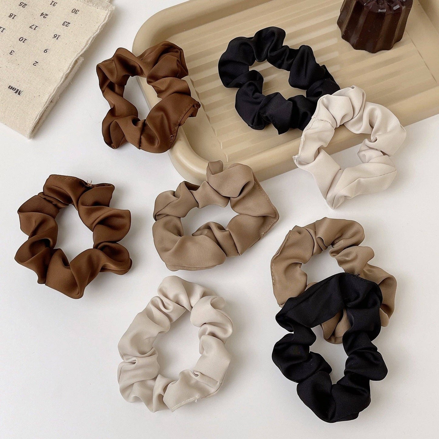 Gifty - Boîte de 8 chouchous soyeux