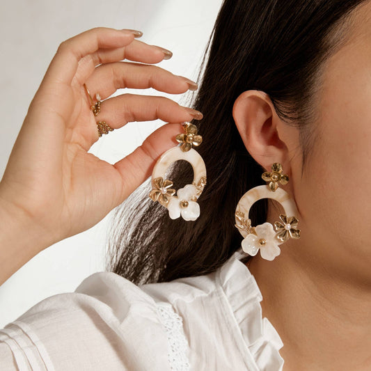 Boucles d'oreilles - Oriane: Gold
