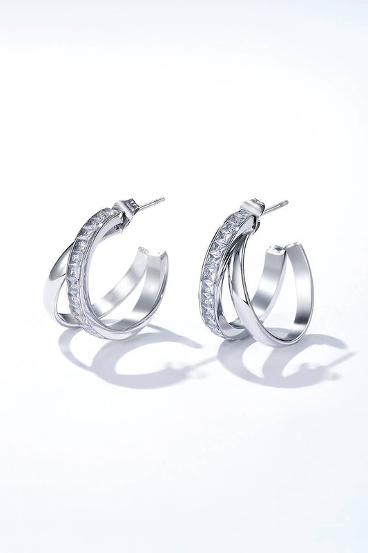 Ally Oorbellen: Zilver