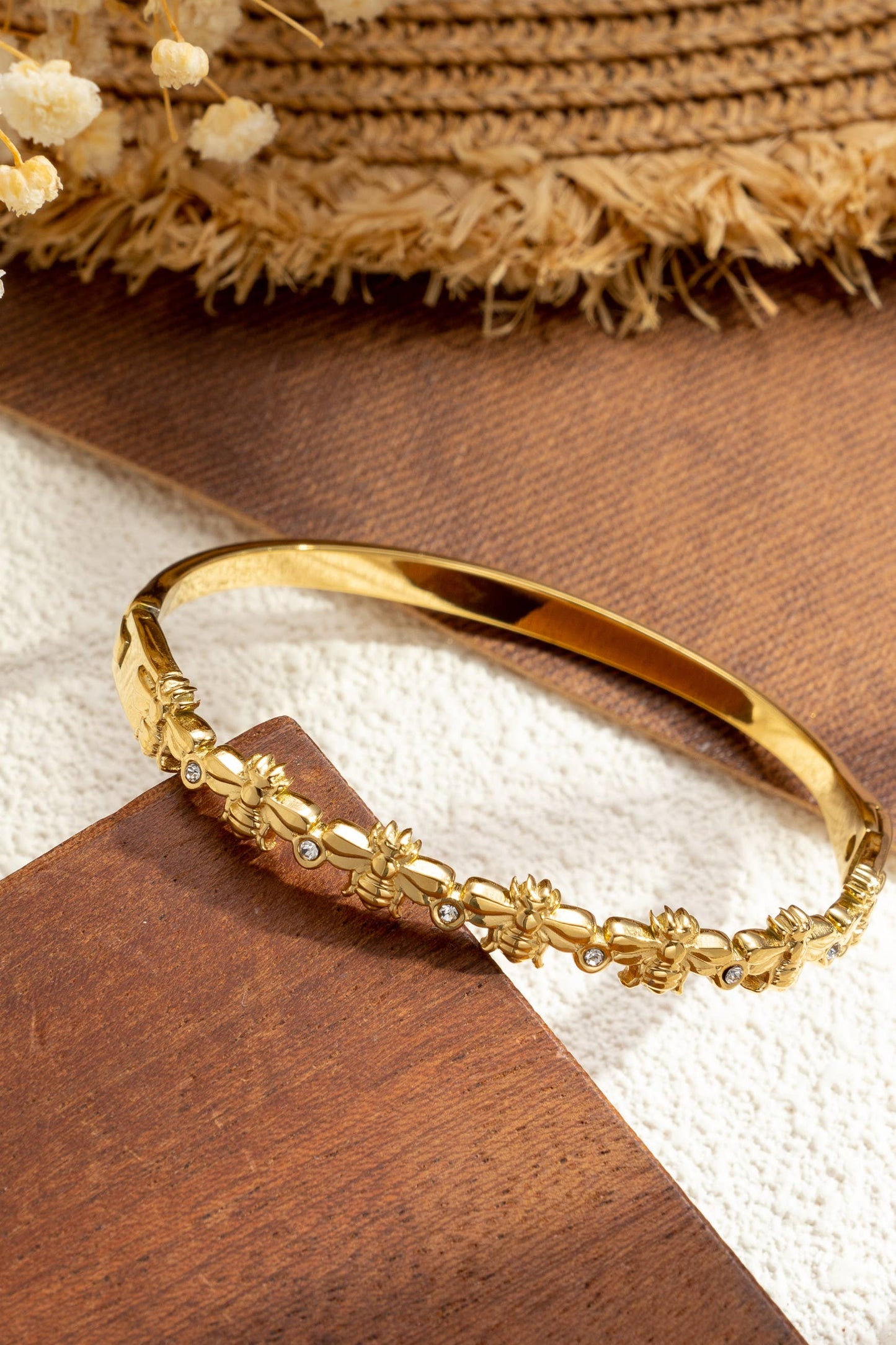 Bracelet Bee Chic Doré ✨🐝