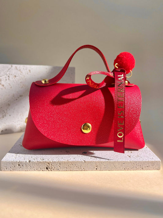 Sac Cadeau Cupidon Chic Rouge Passion
