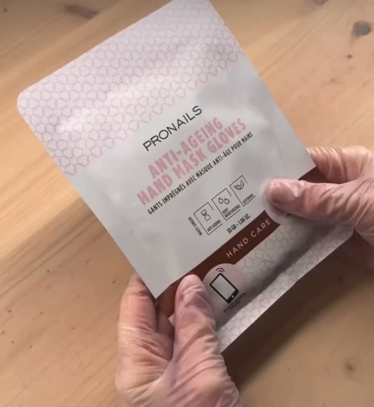 Anti-verouderings handmasker-handschoen
